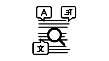 Icon for Multilingual search