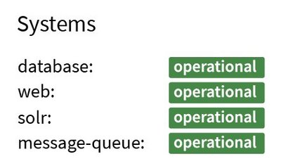 Screenshot | Search Index Monitoring